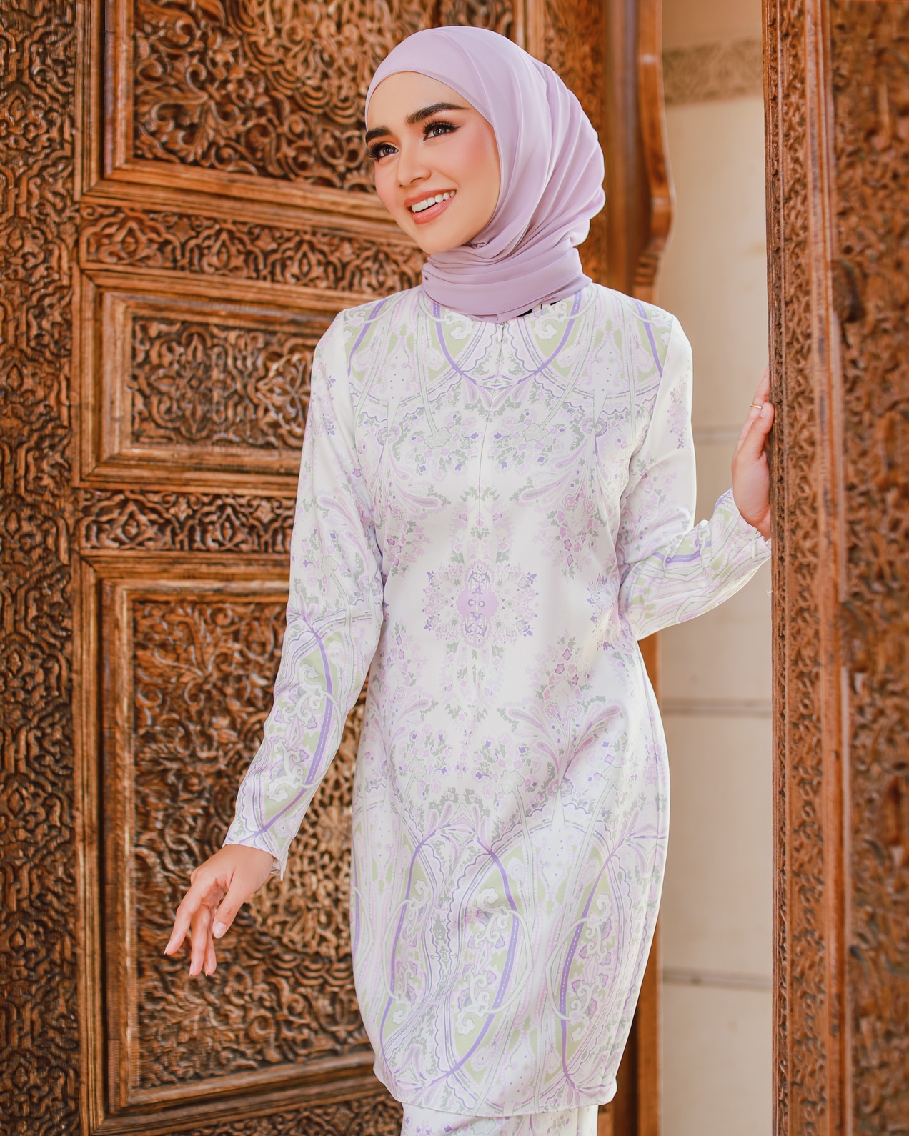 SEKAR KURUNG - GREYISH LILAC